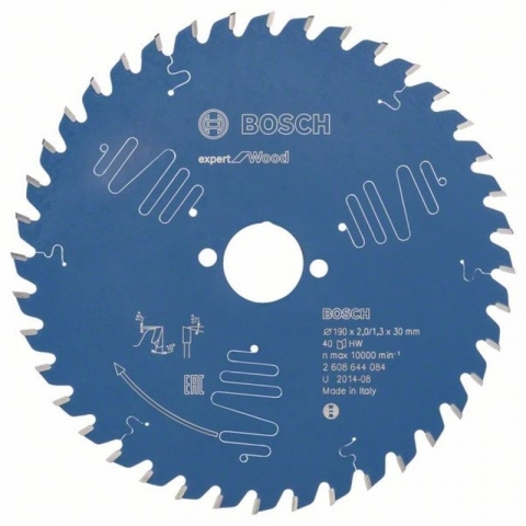 products/Пильный диск по дереву Expert for Wood 190x30x2/1.3x40T Bosch 2608644084