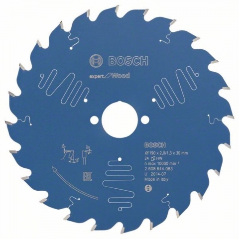 products/Пильный диск по дереву Expert for Wood 190x30x2/1.3x24T Bosch 2608644083