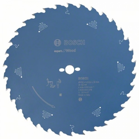 products/Пильный диск по дереву Expert for Wood 450x30x4.5/3x34T Bosch 2608644078