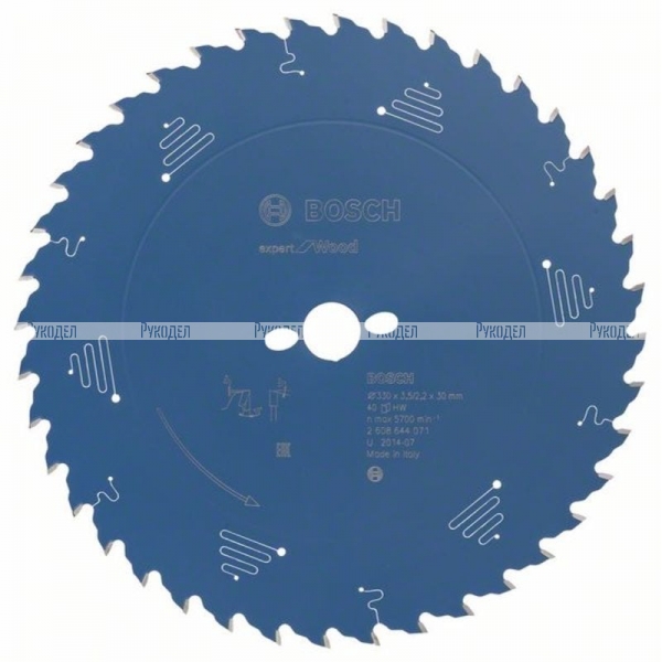 Пильный диск по дереву Expert for Wood 330x30x3.5/2.2x40T Bosch 2608644071