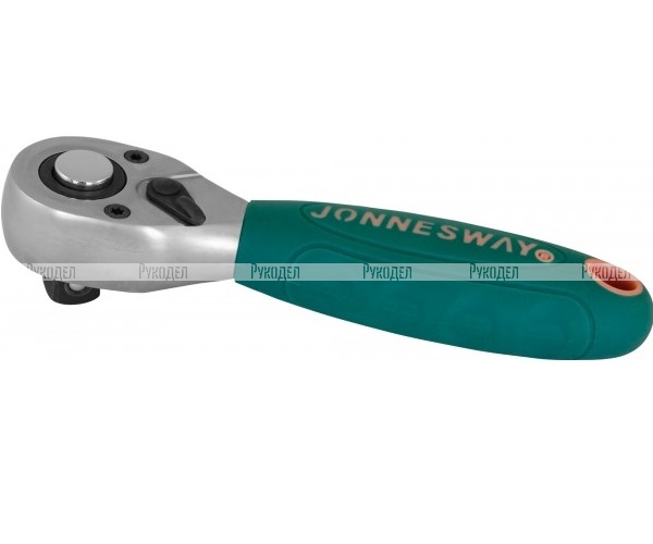R2904B Jonnesway Рукоятка трещоточная укороченная усиленная 1/2"DR, 36 зубцов, 170 мм
