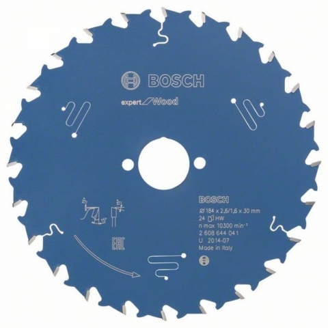 products/Пильный диск по дереву Expert for Wood 184x30x2.6/1.6x24T Bosch 2608644041