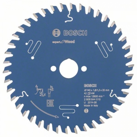 products/Пильный диск по дереву Expert for Wood 140x20x1.8/1.3x42T Bosch 2608644010
