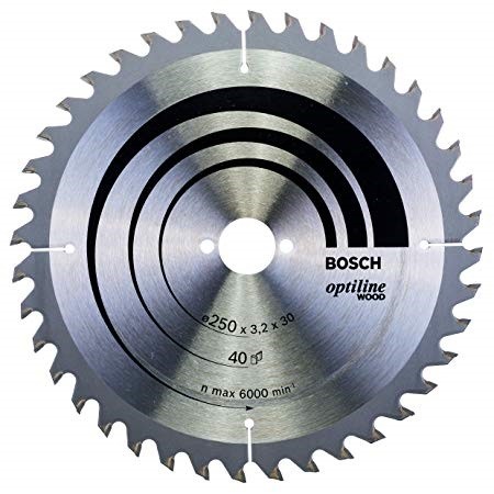 products/Пильный диск 250×3.2×30 мм 40Т OPTILINE Bosch 2608640670