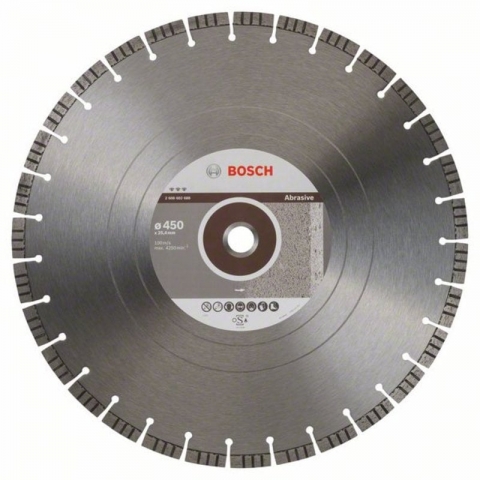 products/Алмазный диск по абразивным материалам Best for Abrasive 450×25,4×3,6×12 мм Bosch 2608602688