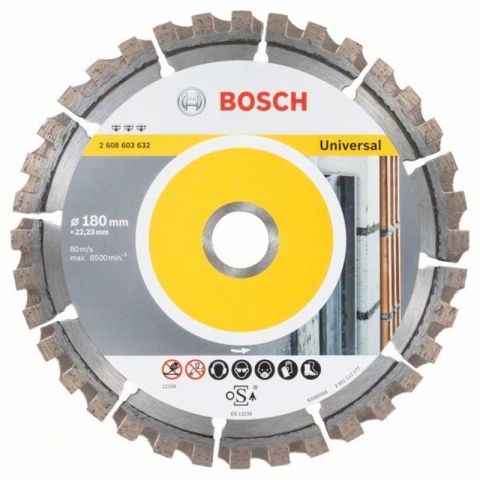 products/Алмазный диск универсальный Best for Universal 180×22,23×2,4×12 мм Bosch 2608603632