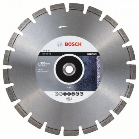 products/Алмазный диск по асфальту Best for Asphalt 350×20/25,4×3,2×12 мм Bosch 2608603641