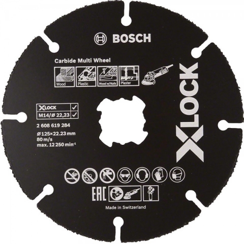 products/Отрезной диск (125x1x22.23 мм; 10 шт) по дереву X-LOCK Bosch 2608619369