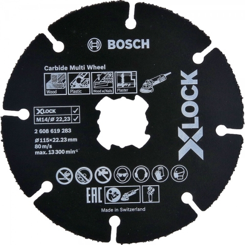 products/Отрезной диск (115x1x22.23 мм; 10 шт) по дереву X-LOCK Bosch 2608619368