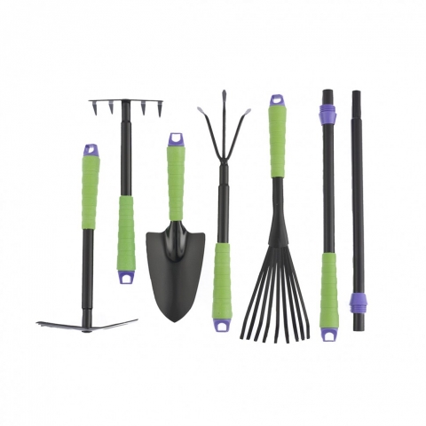 products/Набор садового инструмента, пластиковые рукоятки, 7 предметов, Connect, Palisad 63020