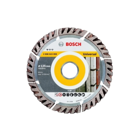 products/Диск алмазный Universal (125х22.2 мм; 10 шт.) Bosch 2608615060