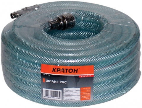 products/ Шланг Кратон PVC 10 м, 3 01 04 018