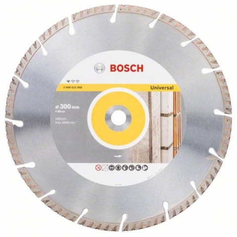 products/Алмазный диск универсальный Standard for Universal 300x20x3.3×10 мм Bosch 2608615068