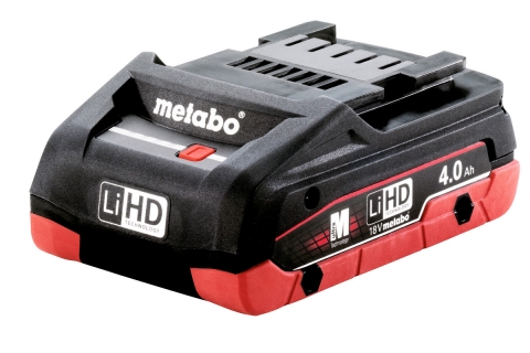 products/Аккумуляторный блок Metabo LiHD, 18 В - 4,0 Ач 625367000