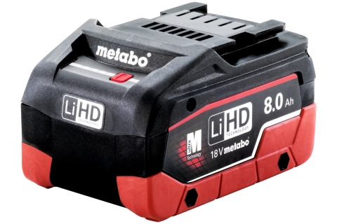 products/Аккумуляторный блок Metabo LiHD, 18 В - 8,0 Ач 625369000