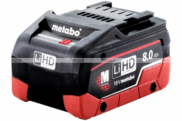 Аккумуляторный блок Metabo LiHD, 18 В - 8,0 Ач 625369000