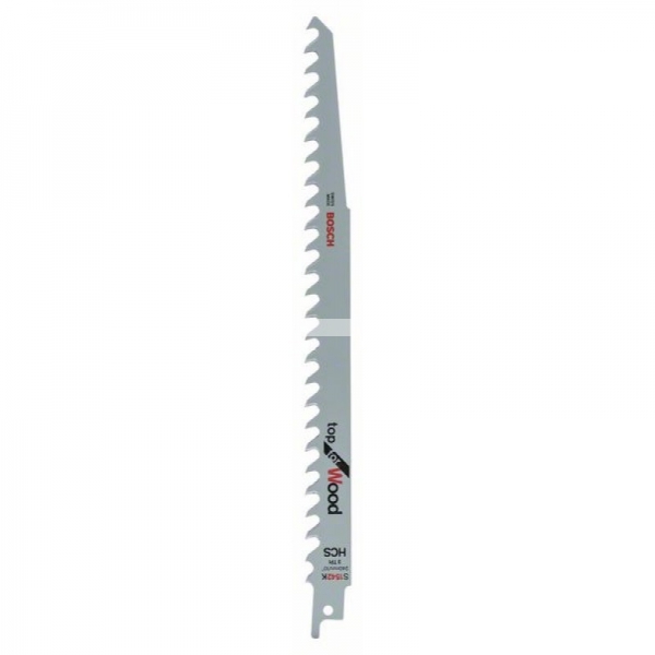 Сабельное полотно по дереву S1542K Top for Wood для ножовок 25 шт. (240 мм; HCS) Bosch 2608653065
