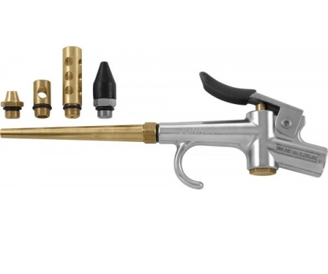 products/JAT-6904S Jonnesway Пистолет продувочный с насадками, 5 предметов