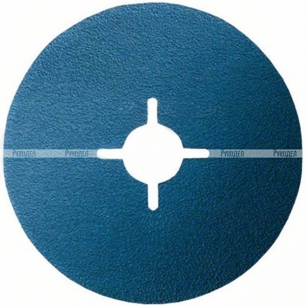 Шлифовальный круг фибровый по металлу R574 Best for Metal для УШМ (115×22.23 мм; К80; 1 шт) Bosch 2608606728