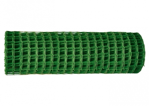 products/Решетка заборная в рулоне, 1 х 20 м, ячейка 15 х 15 мм, пластиковая, зеленая, Россия, арт. 64512