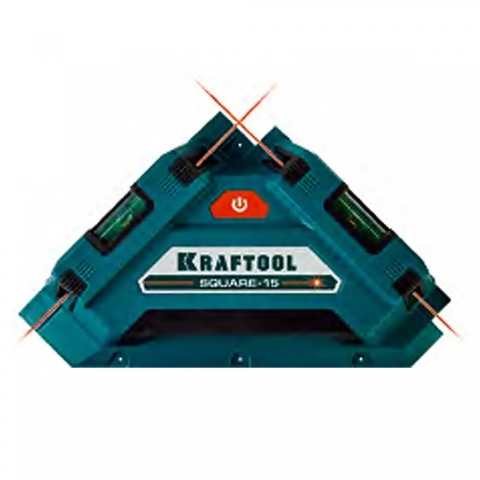 products/Лазерный угольник для кафеля KRAFTOOL SQUARE-15  34705
