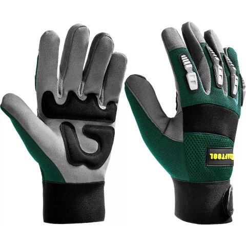 products/Профессиональные комбинированные перчатки для тяжелых механических работ KRAFTOOL EXTREM, размер XL, арт. 11287-XL 