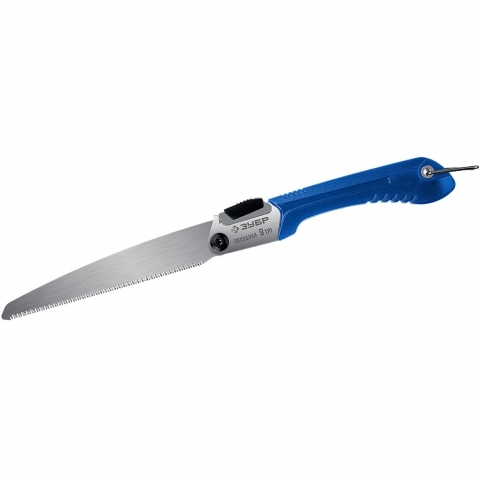 products/Походная ножовка для быстрого реза сырой древесины ЗУБР 205 мм, 9, арт. 15169-18