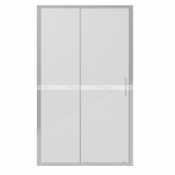 Душевая дверь Bravat Line 120 см BD120.4101A, прозрачное стекло