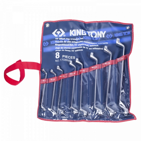 products/Набор ключей накидных 6-23 мм 8 предметов King Tony, арт. 1708MR