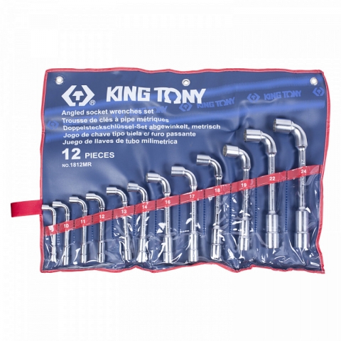 products/Набор ключей торцевых Г-образных 8-24 мм, 12 предметов King Tony, арт. 1812MR