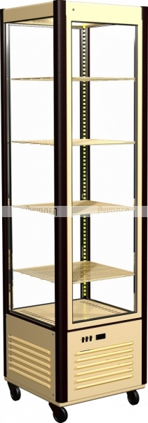 Шкаф холодильный D4 VM 400-1 (R400С) (1015-0102 (бежево-коричневый)) Полюс 1801613p.1615