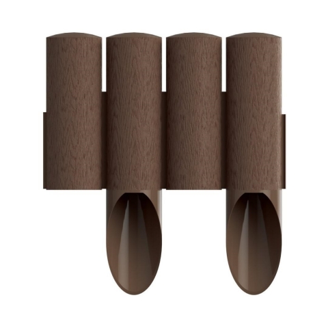 products/Садовый бордюр 4 элемента Cellfast STANDARD пластиковый коричневый, арт.  34-041