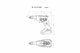 Аккумуляторный винтоверт Metabo SE 18 LTX 2500 (620047500), 9 Нм, 2500 об/мин, 2х2.0 Ач