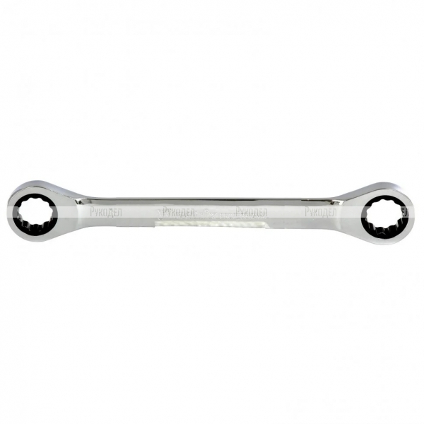 Ключ накидной трещоточный, 10 х 12 мм, CrV, зеркальный хром Matrix, 14498