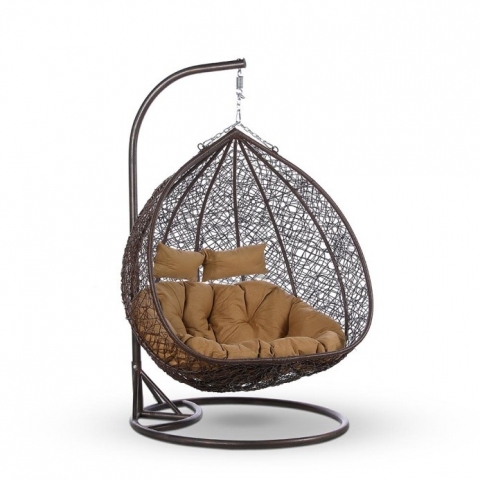 products/Afina Подвесное кресло AFM-109A коричневый