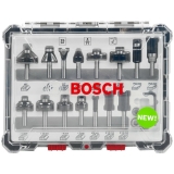 Набор фрез смешанный Bosch 8мм. 15шт. (арт. 2607017472)