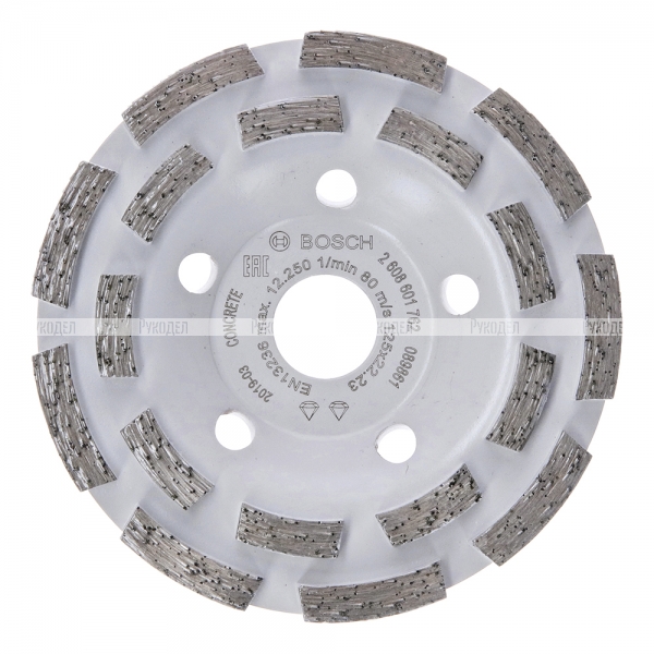 Алмазная чашка Expert for Concrete 125х22.2х5 мм Aquarius Long Life Bosch 2608601762