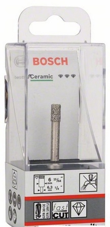 products/Коронка алмазная Best for Ceramic для фрезера GTR 30 CE Professional (6х35 мм; 6,3 мм) Bosch 2608587155