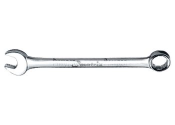 Ключ комбинированный, 6 мм, CrV, полированный хром MATRIX