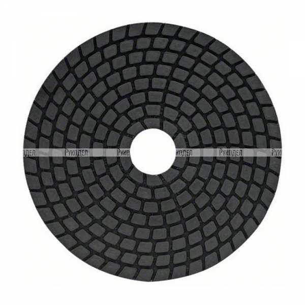 Финишные полировочные диски Bosch Best For Stone, 100 мм, 10 полировальных кругов, арт. 2608603392