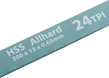 products/Полотна для ножовки по металлу, 300 мм, 24TPI, HSS, 2 шт. GROSS