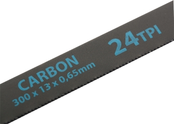 products/Полотна для ножовки по металлу, 300 мм, 24TPI, Carbon, 2 шт. GROSS