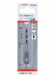 Сверло HSS PointTeQ, 3 мм, с шестигранным хвостовиком, Bosch, 2608577519