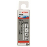 Сверло по металлу HSS-G (10 шт) 1.4×18/40 мм Bosch 2608585470