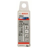 Сверло по металлу HSS-G (10 шт) 1.7×20/43 мм Bosch 2608585472