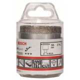 Коронка алмазная по керамике DRY SPEED для УШМ (55х35 мм; М14) Bosch 2608587126