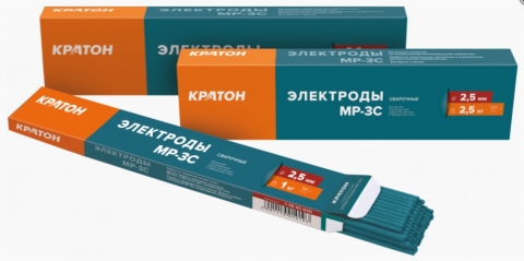 products/Электрод для дуговой сварки Кратон 3,2 мм 5кг (MP-3C), синие, арт. 1 19 01 014