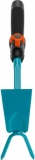 Мотыжка ручная Gardena 5 см с 2 зубцами (насадка для комбисистемы и рукоятка), арт. 08913-20.000.00