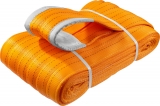 Строп текстильный петлевой СТП-10/8, оранжевый, г/п 10 т, длина 8 м, Зубр 43559-10-8