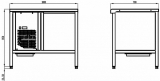 Столы холодильные T70 M1,0-1 0430 Polair (TT1,0GN-G), П0000010901